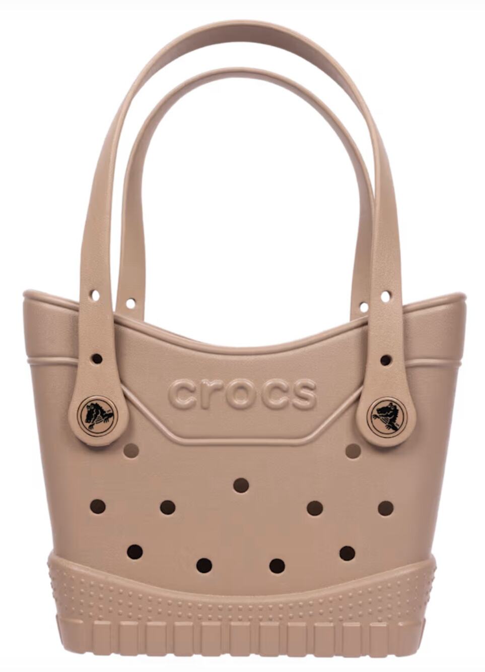 Crocs Classic Small Tote Bag Taupe - New with Tags NWT Small